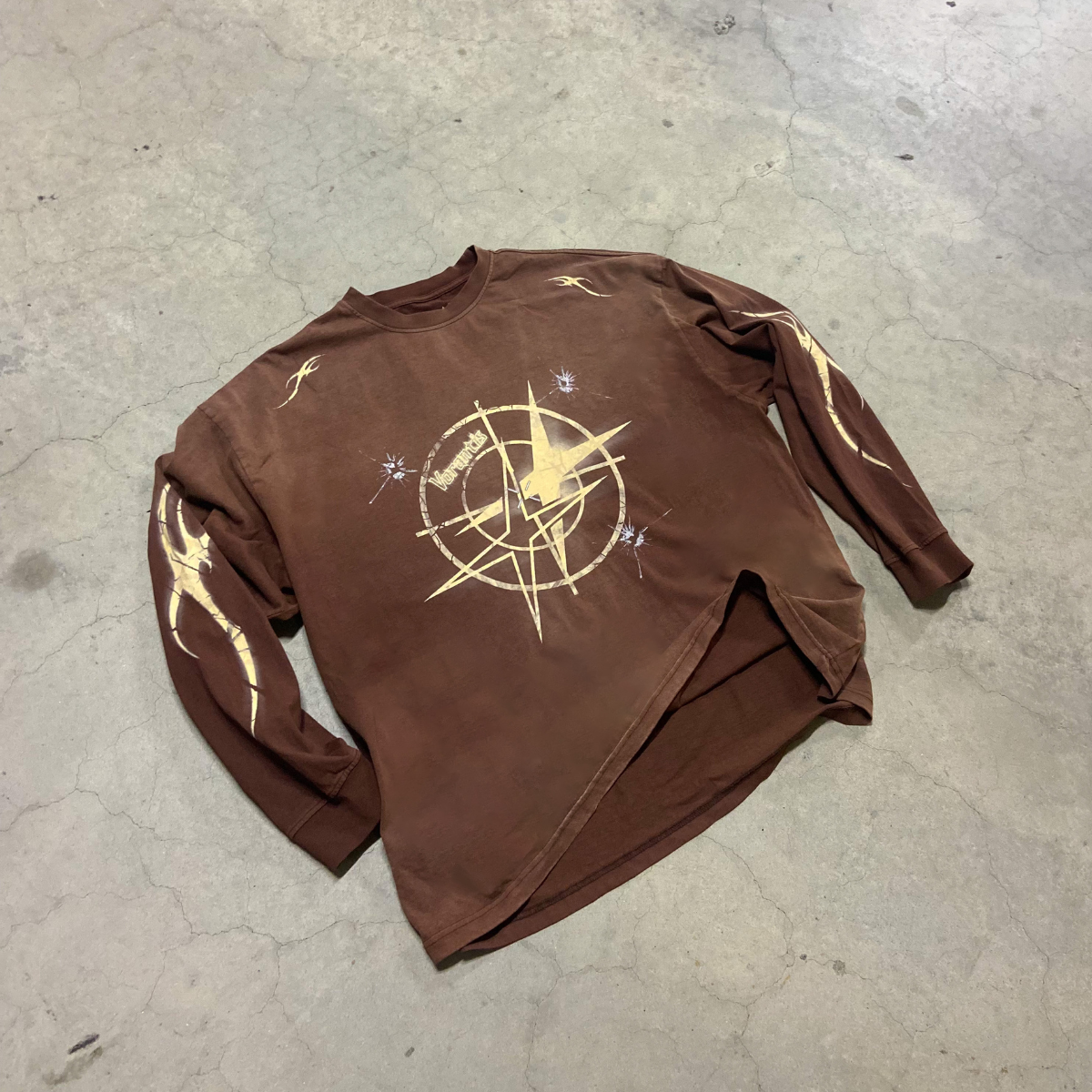 Target Acquired HellScars Oversized Long Sleeve Tee