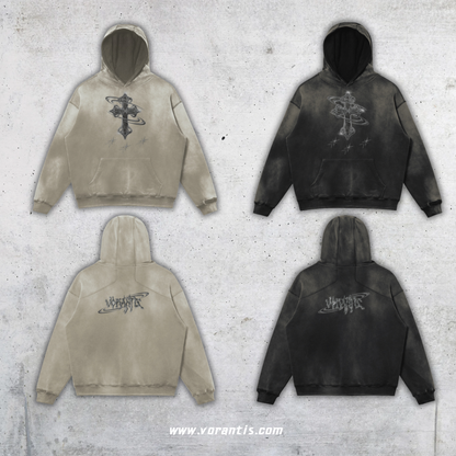 Chrome Cross Hoodie