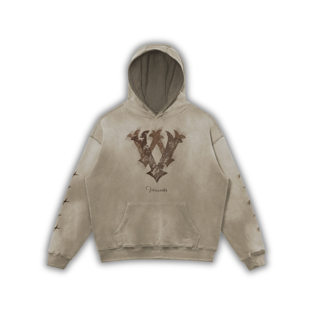 Sand Triple V Hoodie